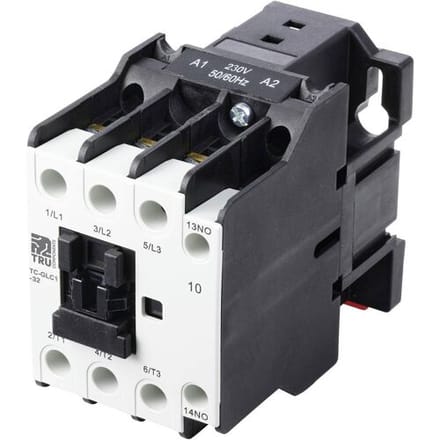 TRU COMPONENTS TC-GLC1-32 230V Contactor 3x NO 15 kW 230 V/AC 32 A 1 stuk(s)