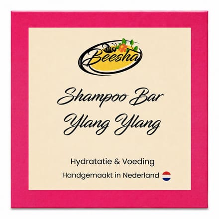 Beesha - Shampoo Bar Ylang Ylang - Vegan - Sulfaatvrij - Parabeenvrij - CG Proof