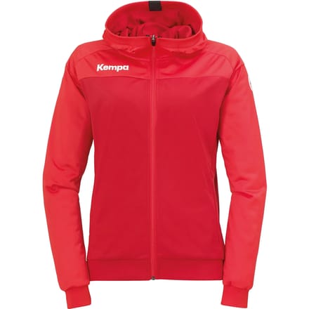 Kempa Prime Multi Jacket Dames - sportvest - rood