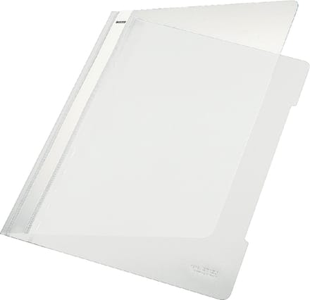 Snelhechter Leitz standaard A4 PVC wit | 25 stuks