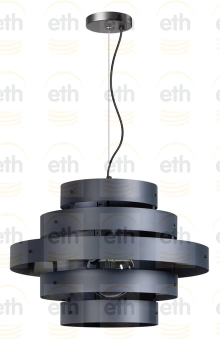 ETH Blagoon Hanglamp M - Ø50cm - E27 - Antraciet