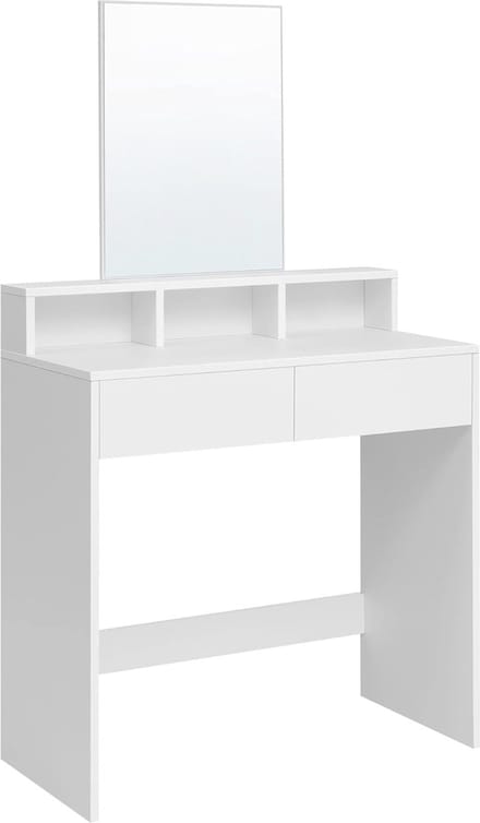 Moderne Kaptafel met Grote Spiegel en Opruimmogelijkheden