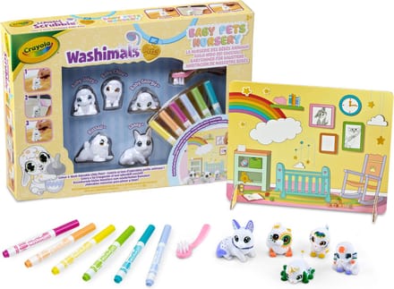 Crayola - Washimals - Hobbypakket - Baby Pets Nursery