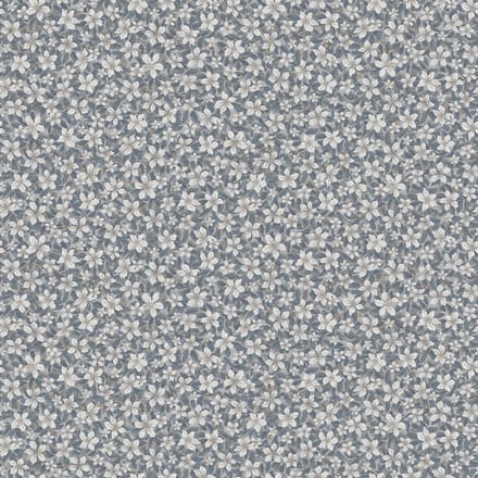 Boråstapeter Vliesbehang 3266 - Timeless Traditions - Botanisch Blauw - 53cm x 10.05m