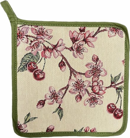 Pannenlap - luxe gobelin - Cherry - Kersen