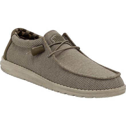 HEYDUDE Wally Sox Heren Instappers Beige Maat 41