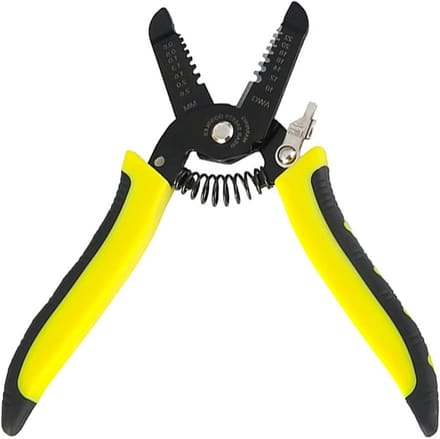 Draadstripper Tang - Krimptang Knijper - Kabel Bewerken - Multifunctioneel Gereedschap - N.v.t. - Zwart