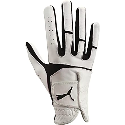Puma Rechterhand Leren Flex Lite Performance Golfhandschoen Dames Wit 908184 01