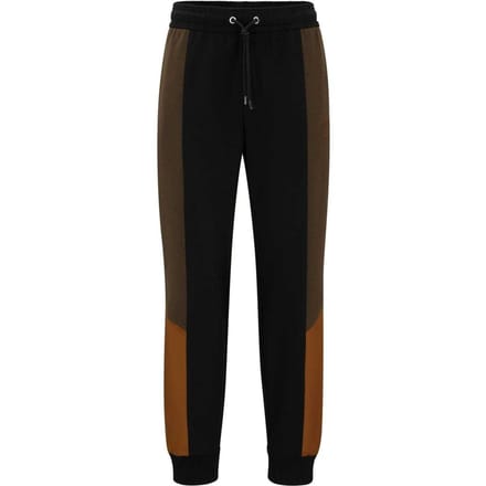 Boss Heren Lamont Colour Block Slim Joggingbroek (Groen)