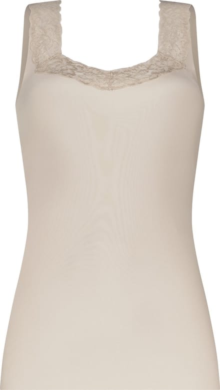Ten Cate Secrets singlet met kant almond voor Dames | Maat M
