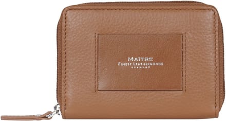 Maître ellern Portemonnee RFID-bescherming Leder 11 cm - Dames - Horizontaal - cognac