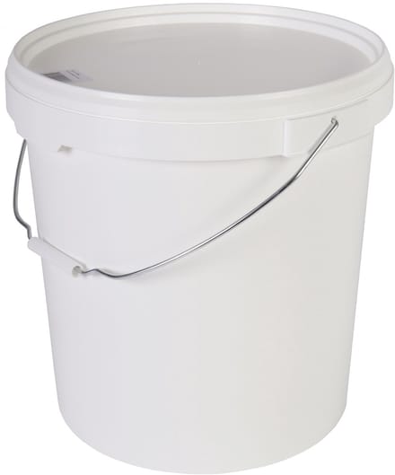 Talen Tools - Emmer - Met deksel - Wit - 30L