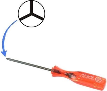 Tri-Wing Schroevendraaier voor NDS/NDSi/Wii