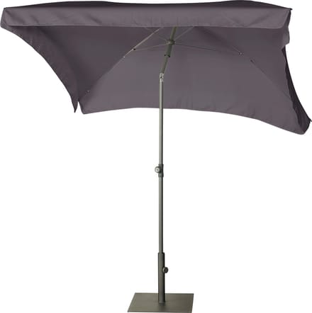 Aruba - 200x130cm - Antraciet - Volant - Kantelbaar - Verstelbare hoogte - Push-up systeem