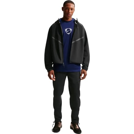 Nike Tech Hoodies Heren - Zwart - Maat XXL - Poly Woven
