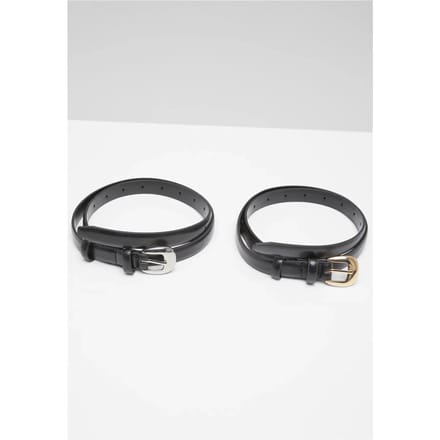 Dunne damesriem met gesp Urban Classics (x2)