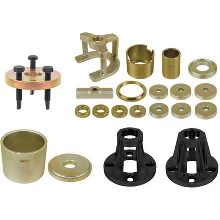 KS Tools 440.9992 Universele gereedschapsset voor de-/montage van astdelen, 24-delig