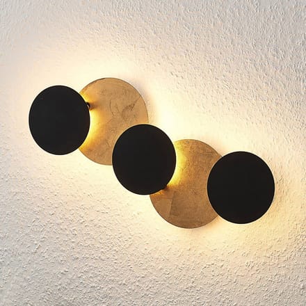 Lindby LED wandlamp Grazyna, 52 cm, 5-lamps, verstelbaar