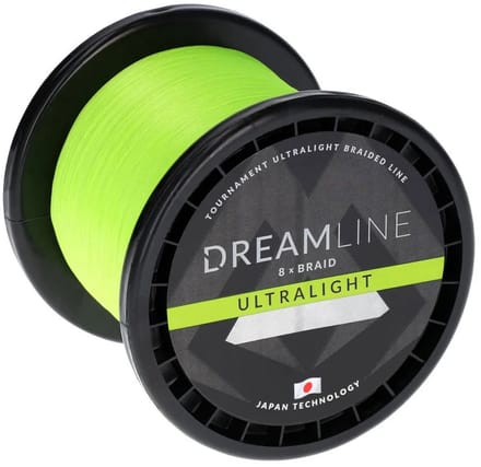 Mikado Dreamline Ultralight Gevlochten Vislijn 2100 M Transparant 0.035 mm