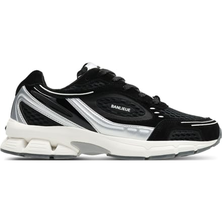 Banlieue The Runner Sneakers Heren - Zwart - Maat 40 - Mesh/Synthetisch