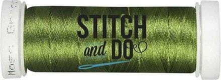 Mosgroen Linnen Garen Stitch & Do