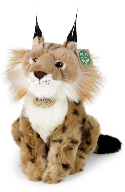 Rappa Eco Friendly Serie - Pluche Lynx - 25 cm - Zacht - Milieuvriendelijk