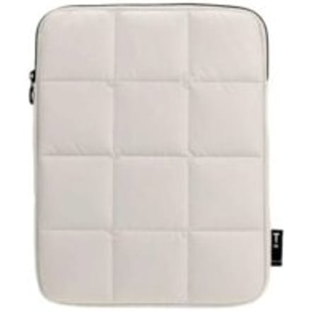 Tinne + mia laptoptas, 13", senna puffy, wit