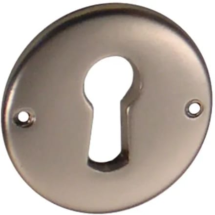 Bertomani Meubelknop Rond - Zamak Nikkel - Diam. 30mm - 2 Stuks