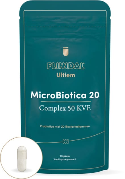 Ultiem Probiotica Complex 50 KVE - Bevat 20 verschillende bacteriestammen - 90 capsules