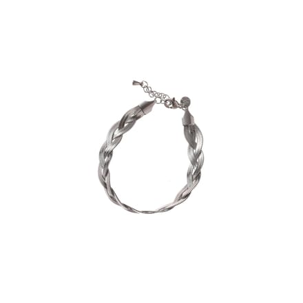 Go Dutch Label Armband (Sieraad) Gevlochten Zilver