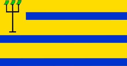 Vlag Oostzaan 30x45cm