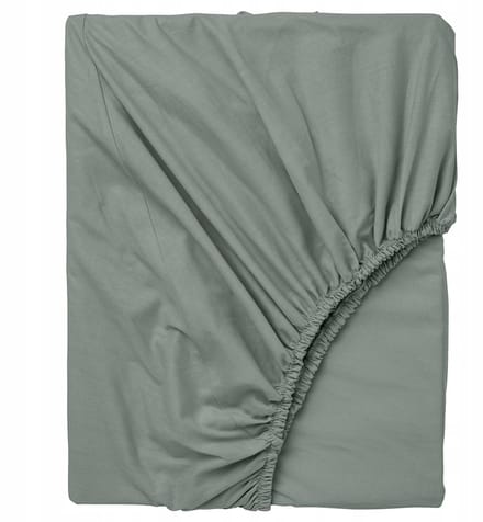 IKEA DVALA Hoeslaken met elastiek Groen 90x200 cm