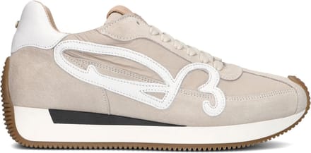 Fred De La Bretoniere Yentl Sign Sneakers - Suède - Dames - Beige - Maat 37