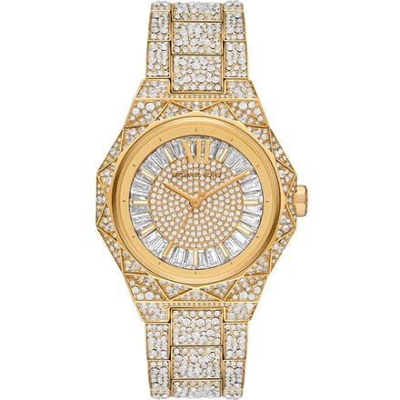 Michael Kors MK7398 Raquel Pave Goudkleurig Dameshorloge