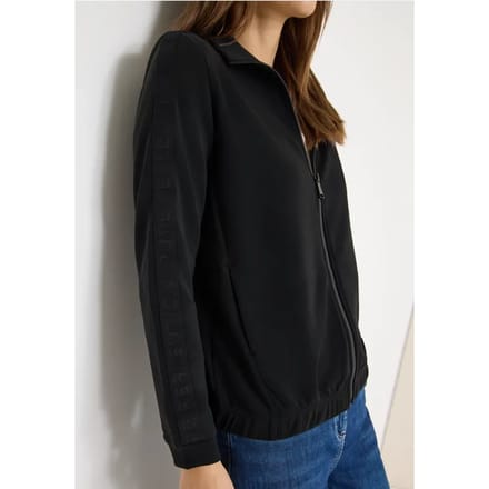 Zacht jack met getapet detail