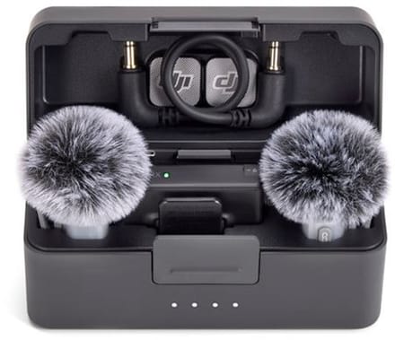 DJI – Mic Mini 2 – Draadloze microfoonset – 2 TX + 1 RX