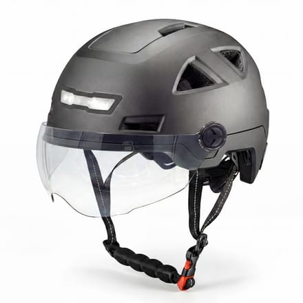 VITO E-LIGHT - SCOOTER HELM - MET VIZIER - E-KEURMERK - SNORSCOOTER - MAAT L/XL - NTA 8776 GOEDGEKEURD