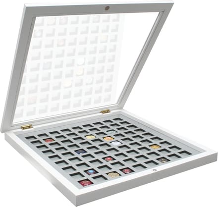 Deknudt Frames verzamelkader S65SZ1 - wit - 144 champagne capsules