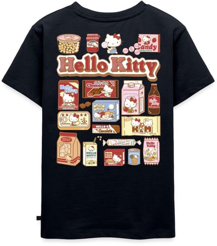 Hello Kitty Snack Collage Premium T Shirt Kinderen