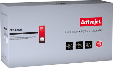 ActiveJet DRB-3300N Drum voor Brother-printer; Brother DR-3300 vervanging; Opperste; 30000 pagina's; zwart.