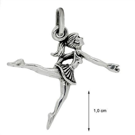 Blinx Jewels Zilveren Hanger Ballerina
