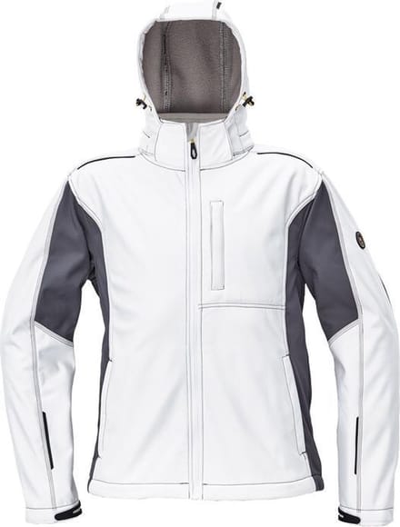 Cerva Dayboro Softshell jack wit maat S