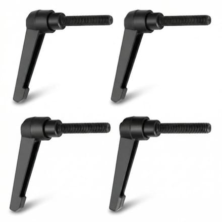 Dailygoody 4 Pcs M8 Klem Hefboom Handvat - Verstelbare Machine