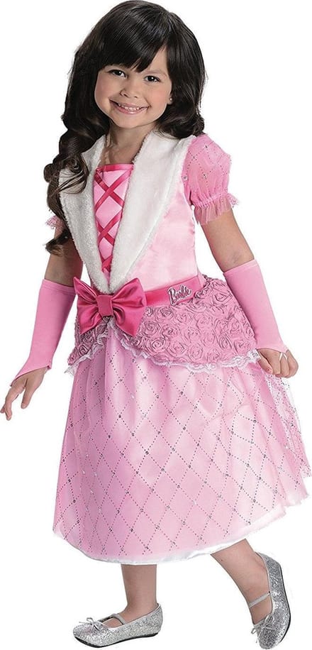 Barbie Jurk Prinses Rosebud - Maat 116/122