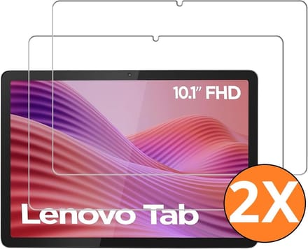Screenprotector Geschikt voor Lenovo Tab 2025 10.1 inch screenprotector – tempered glass - 2 stuks
