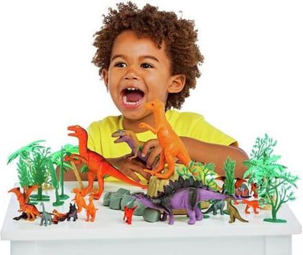 Chad Valley-50-delige dinosaurusset - emmer