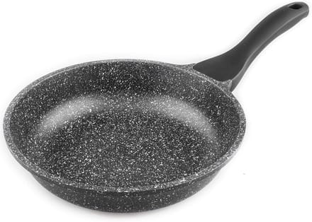 Stevige Aluminium Koekenpan met Steenanti-aanbaklaag - 18 cm