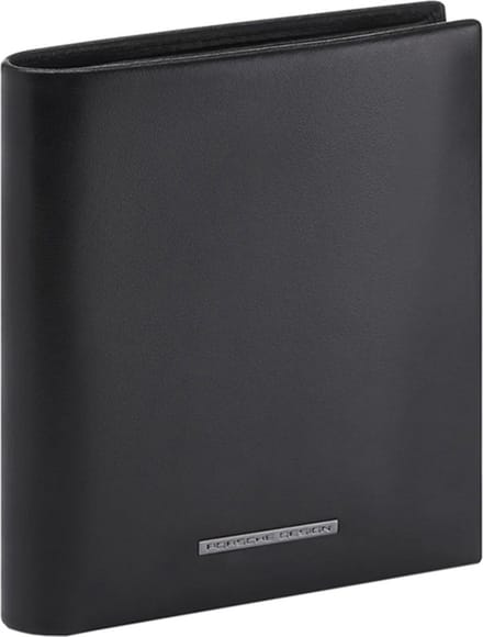 PORSCHE DESIGN Leren Portemonnee Classic Wallet 6 Black Zwart