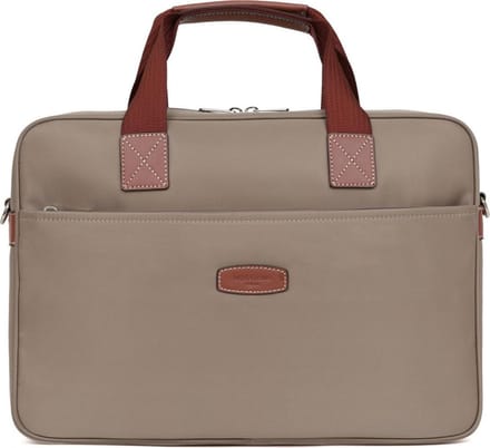 Hexagona Diversité Aktetas / Laptoptas - 14 inch - Taupe