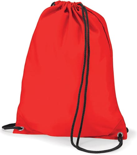 Classic Budget Gymsac/Sporttas BagBase - 11 Liter Red